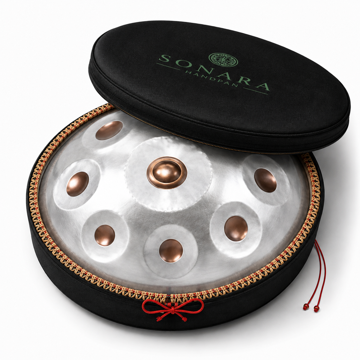 Sonara Luna – D Minor Stainless Steel Handpan | 9, 10 & 12 Notes