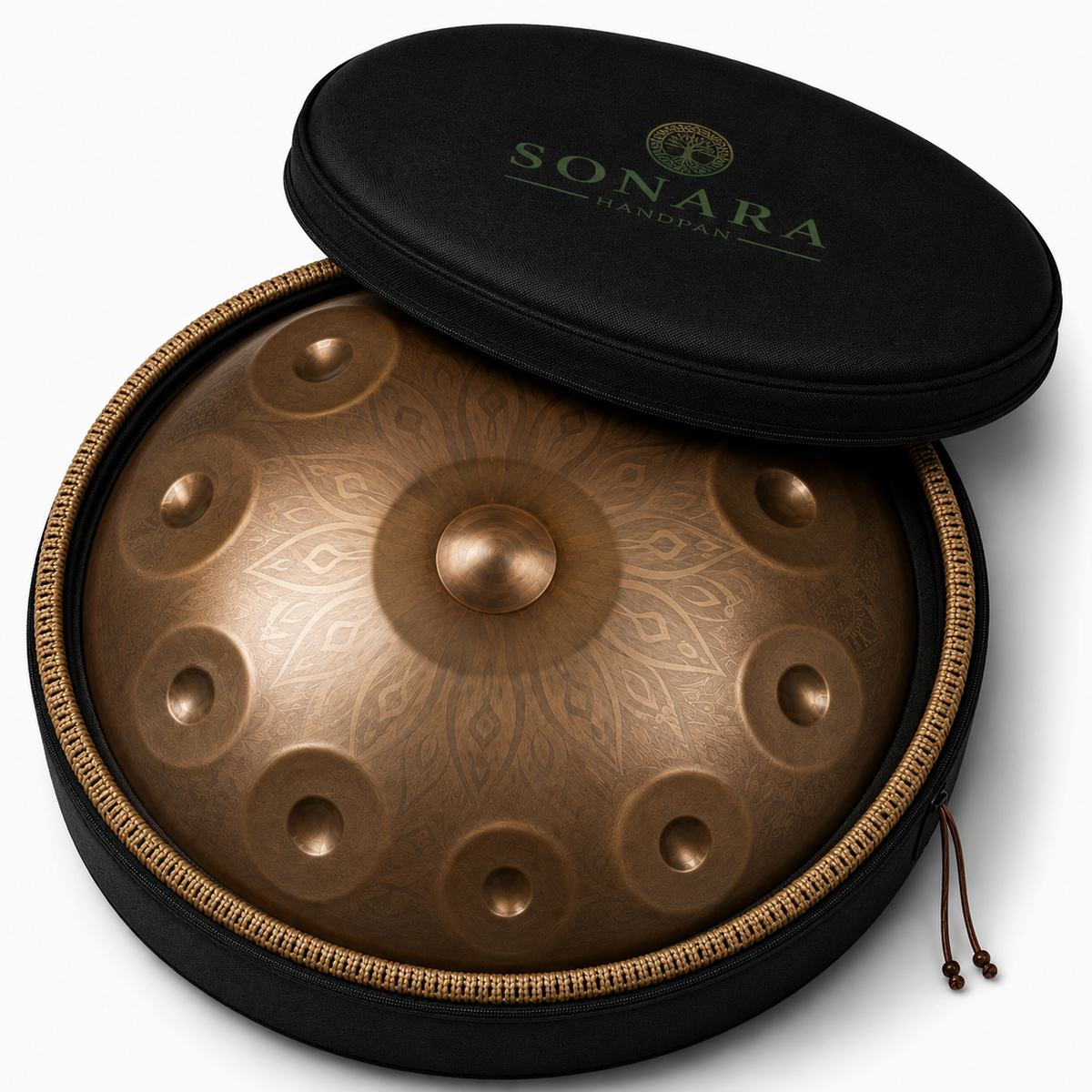 The Sienna Handpan – D Kurd | 9 & 10 Notes