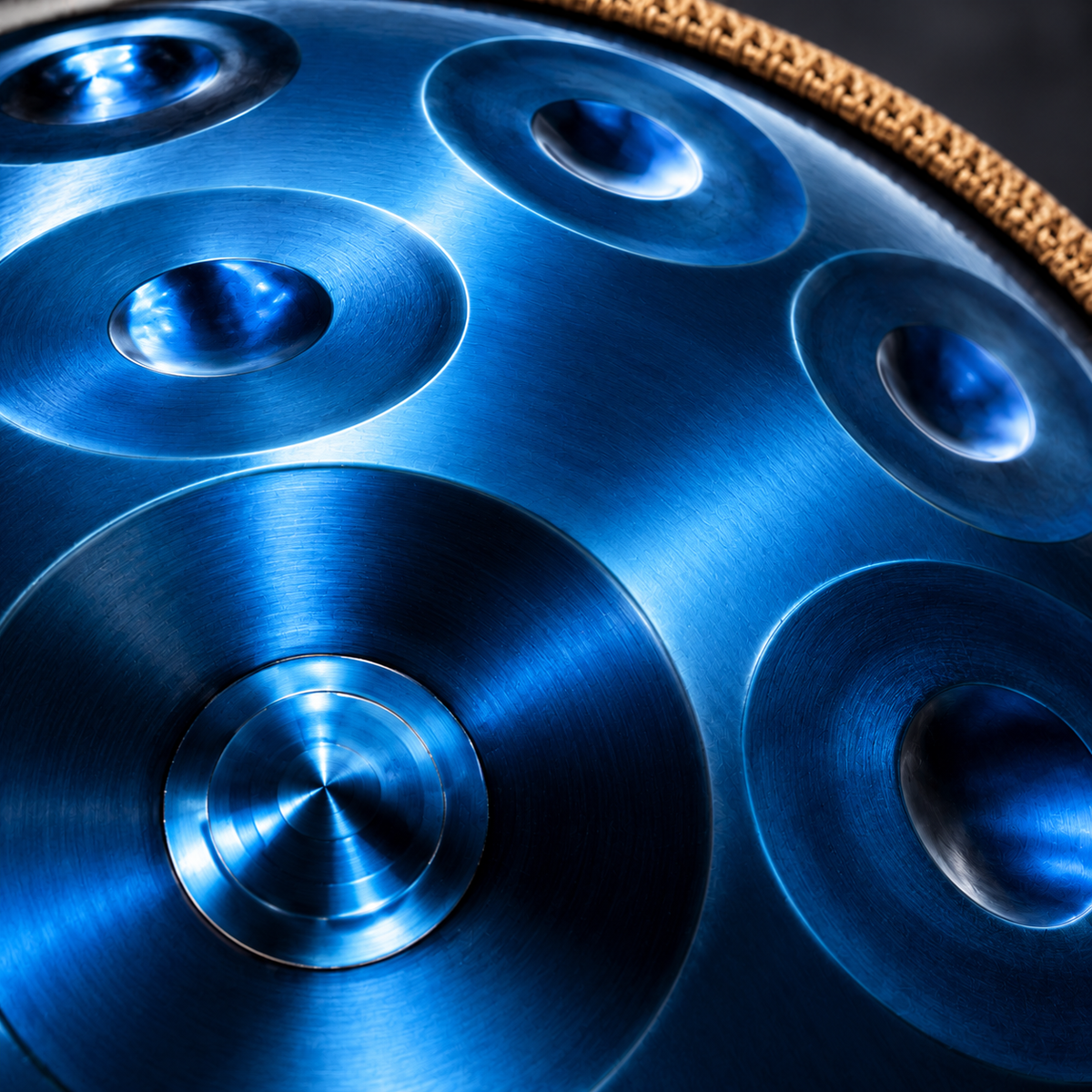 The Cobalt Handpan – D Kurd | 18 Notes