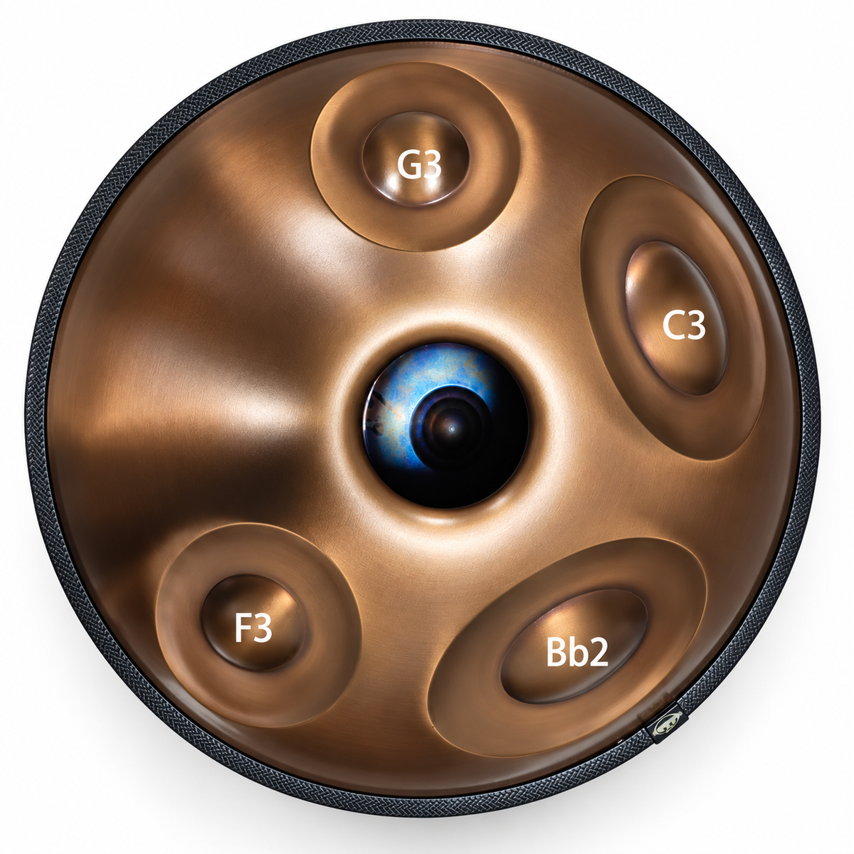 The Atlas Handpan – D Kurd | 16 & 18 Notes