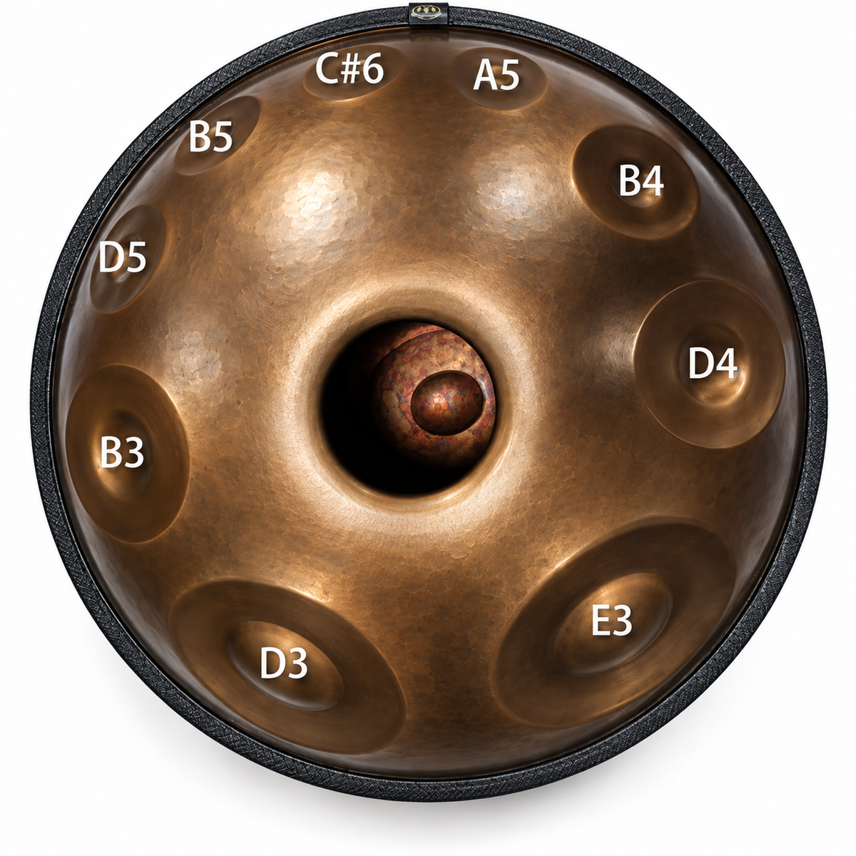 The Helios 21 Handpan – F Pygmy | 21 Notes