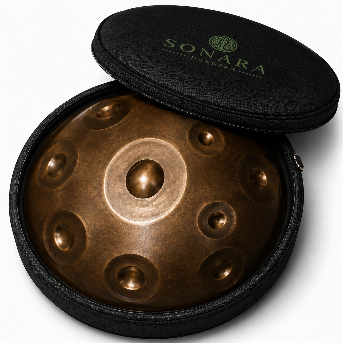 The Helios 21 Handpan – F Pygmy | 21 Notes