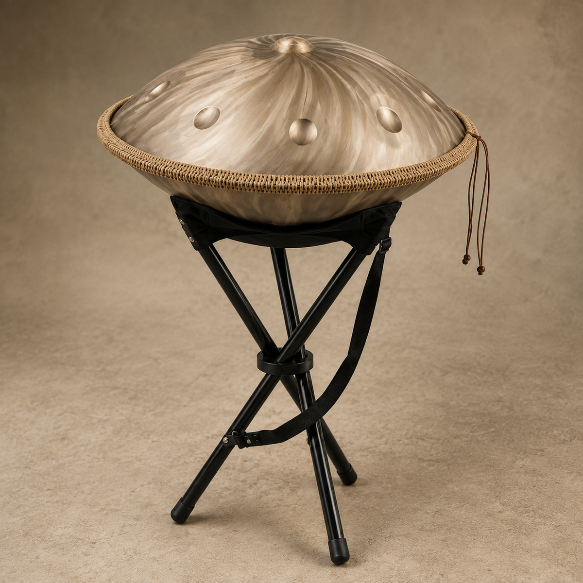 The Aura Handpan – D Kurd | 9 & 10 Notes
