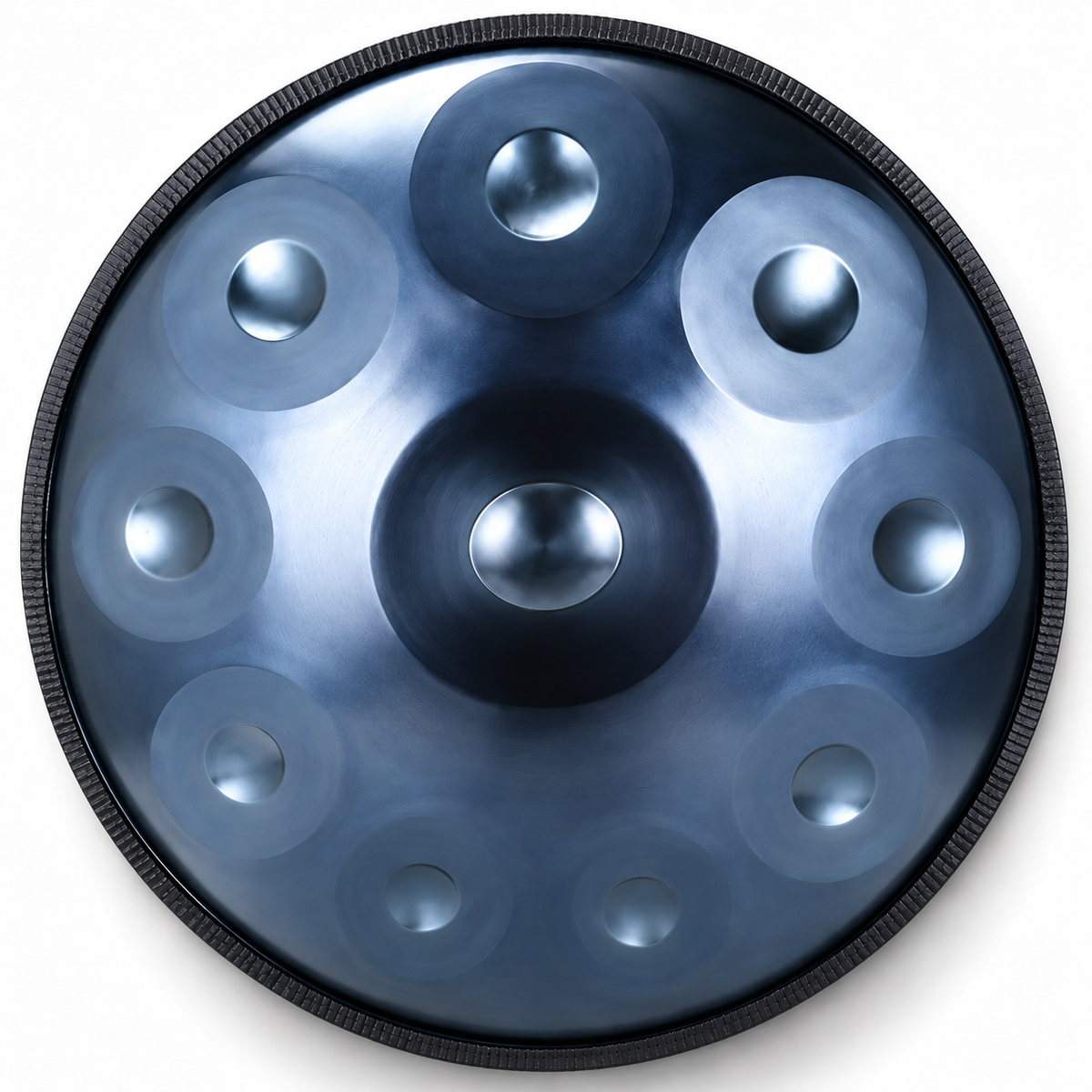The Azure Handpan – D Kurd | 9, 10 & 12 Notes