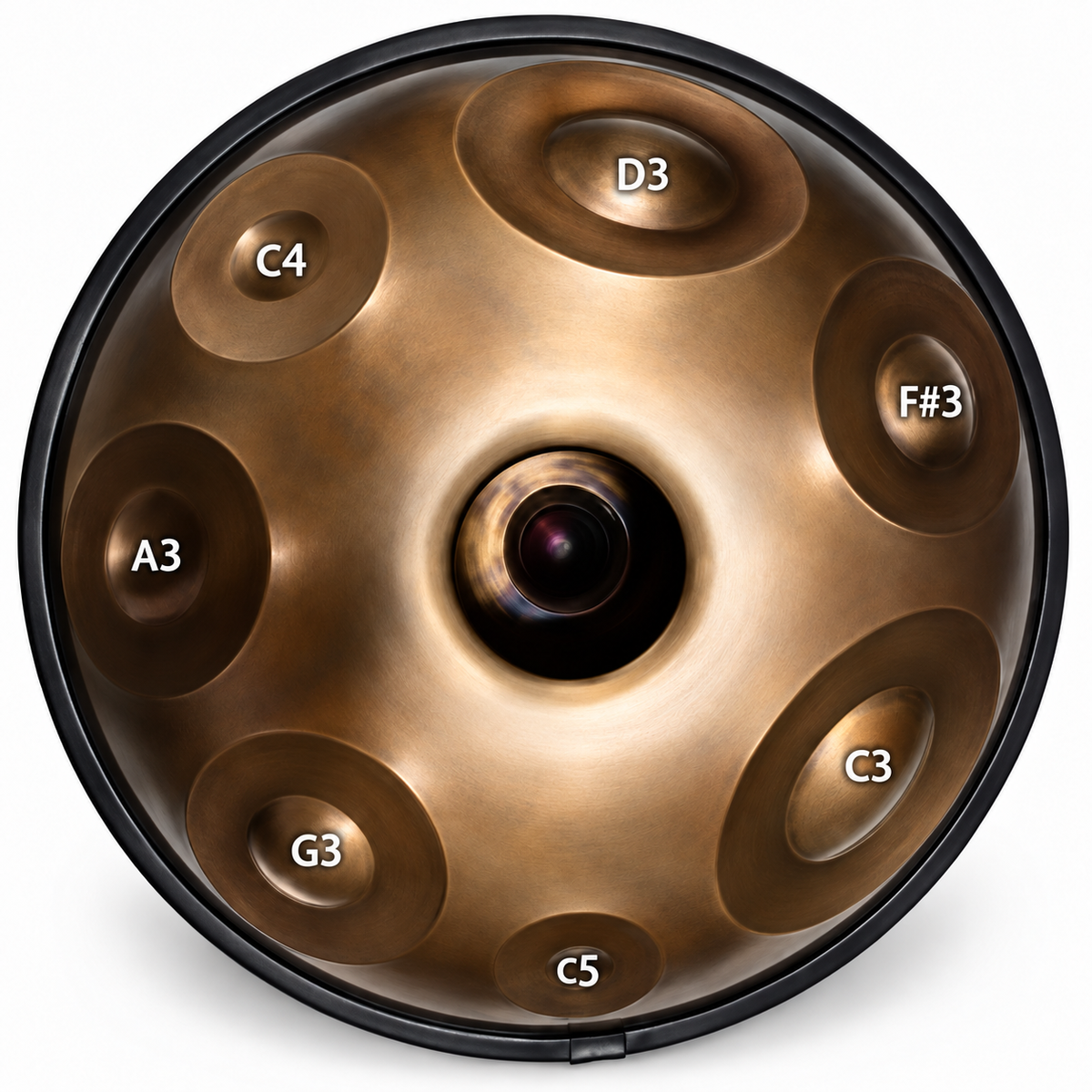 E Amara | 20 Notes | Stainless Steel | Kaelis Handpan