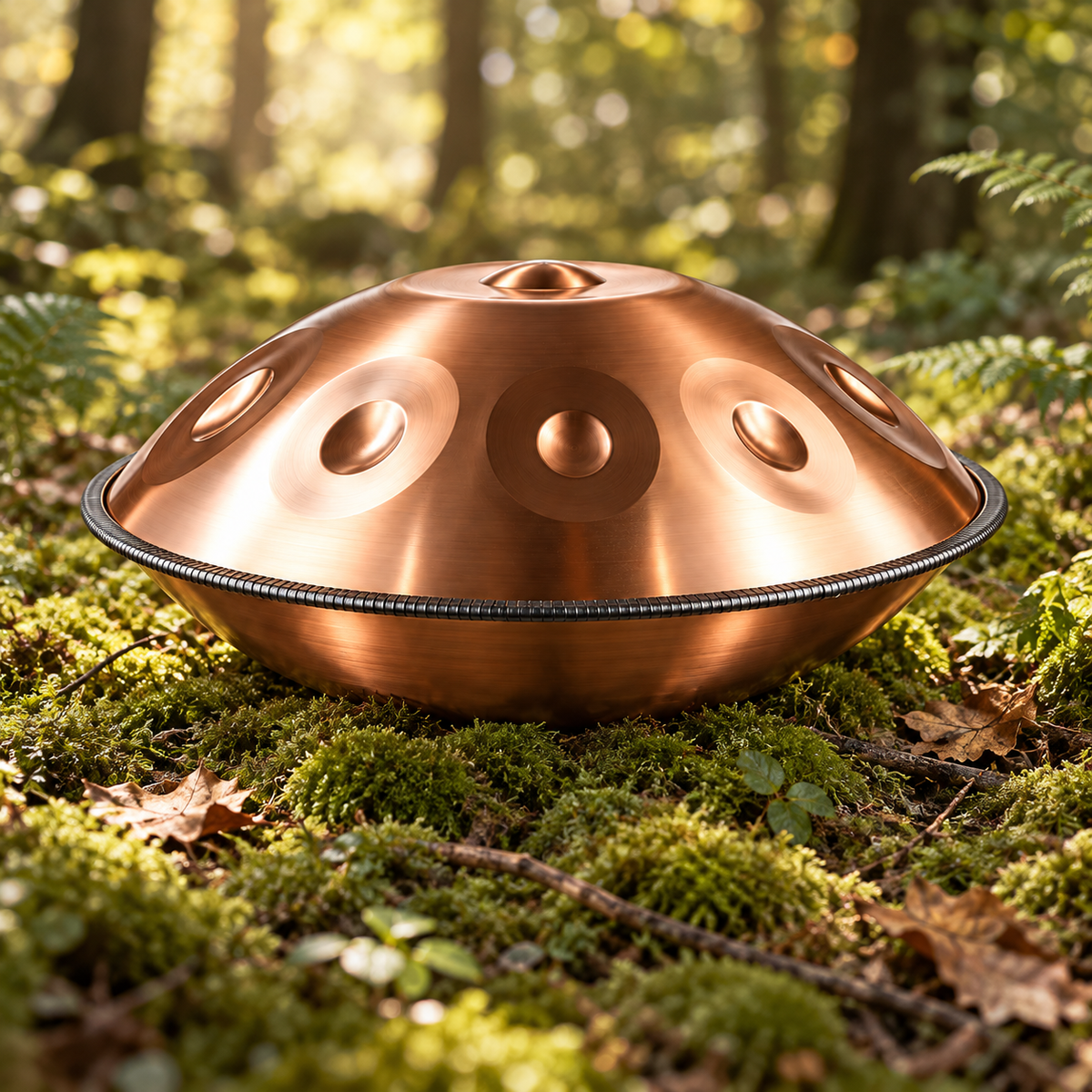 The Terra Handpan – D Kurd | 9, 10 & 12 Notes