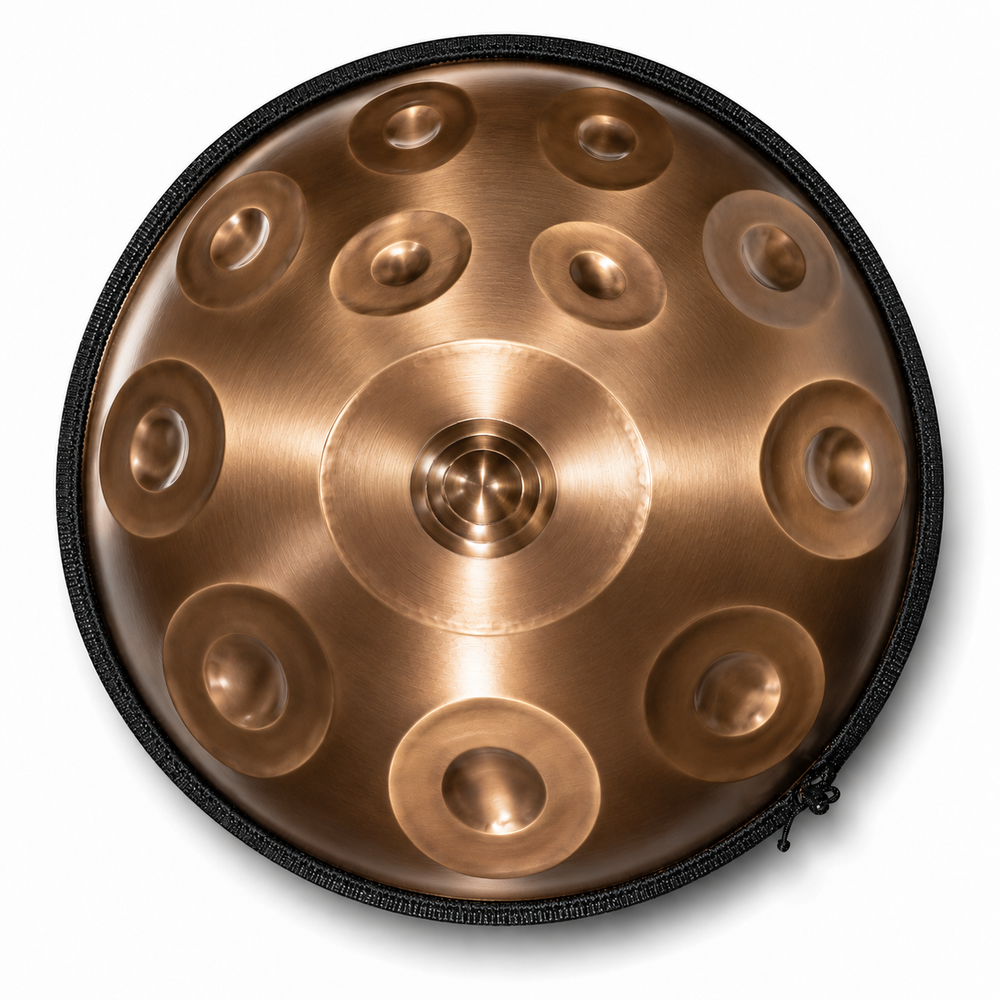 The Atlas Handpan – D Kurd | 16 & 18 Notes