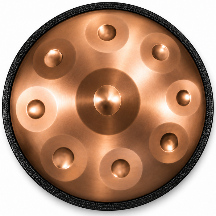 The Terra Handpan – D Kurd | 9, 10 & 12 Notes